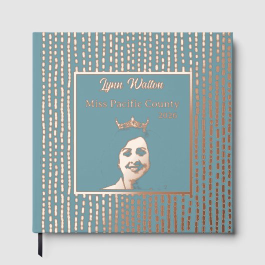 フォイルページャントクラウンフォトスクレープブック – CSTMタイトル ゲストブック (正面)