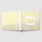 フォイルページャントスタークラウンフォトスクラップブックNO文字 ゲストブック (全面)