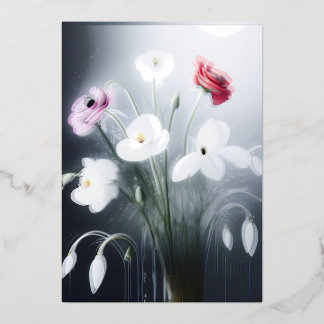 フォイルホリデーカード 箔シーズンカード