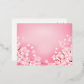 フォイルホリデーポストカード 箔シーズンポストカード (正面/裏面)