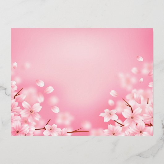 フォイルホリデーポストカード 箔シーズンポストカード (正面)