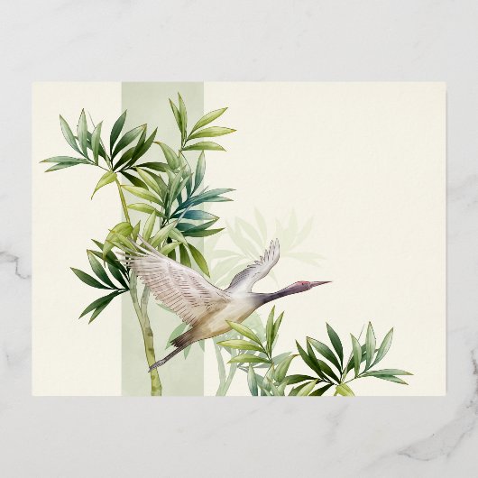 フォイルホリデーポストカード 箔シーズンポストカード (正面)