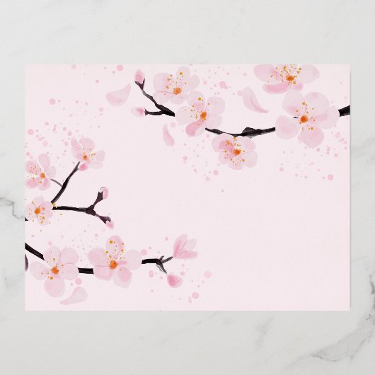 フォイルホリデーポストカード 箔シーズンポストカード (正面)