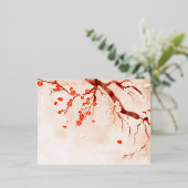 フォイルホリデーポストカード 箔シーズンポストカード (立ち正面)