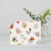 フォイルホリデーポストカード 箔シーズンポストカード (立ち正面)