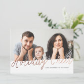 フォイルホリデー応援クリスマスカード シーズンカード (スタンド正面)