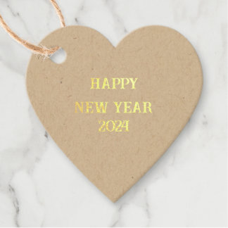 フォイルメッセージカード2024 フェイバータグ