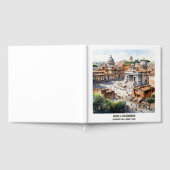 フォイルローマンフォーラムローマイタリア水彩画イベント ゲストブック (全面)