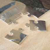 フォイル包装紙のチョコレートバー ジグソーパズル (側面)