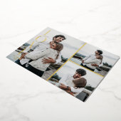 フォイル単に愛バレンタインデー3-Photoカード 箔招待状 (回転した状態)