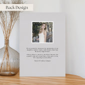 フォイル名 |写真卒業のお知らせ 箔招待状