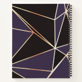 フォイル幾何抽象芸術 ノートブック (裏面)