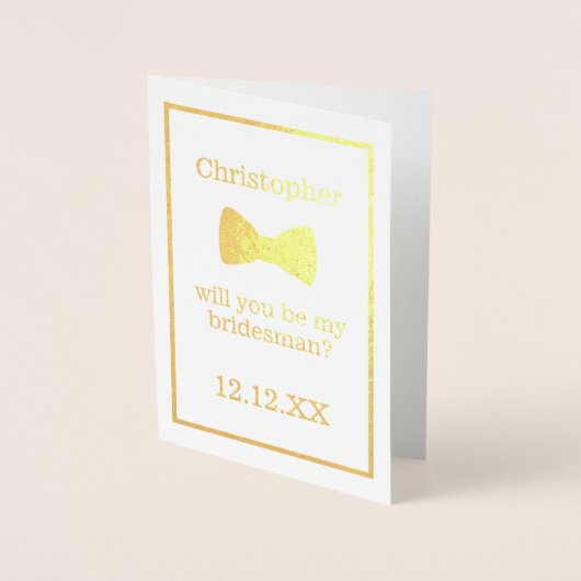 フォイル弓タイブリデスマン提案グロムスマン・カード 箔カード (正面)