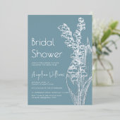 フォイル招待状花嫁シャワー。 箔招待状 (立ち正面)