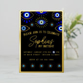 フォイル招待状 – イナーズアイ 箔シーズンカード (立ち正面)