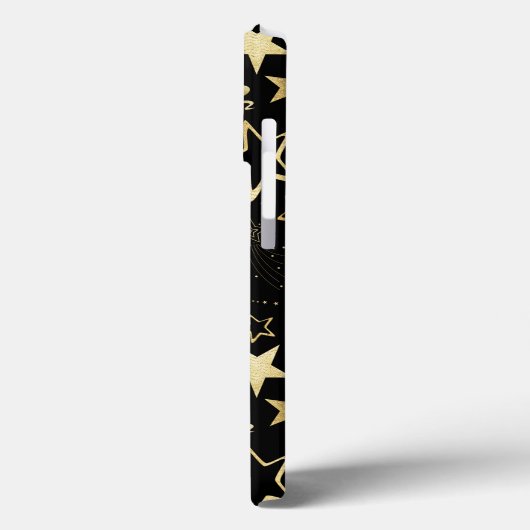 フォイル金ゴールドスターケースメイトiPhoneケース Case-Mate iPhoneケース (裏面 / 左)