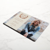 フォイル/オイスターJD法はかりで測卒業発表 箔招待状 (回転した状態)