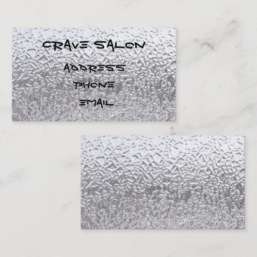 フォイル 名刺 (正面/裏面)