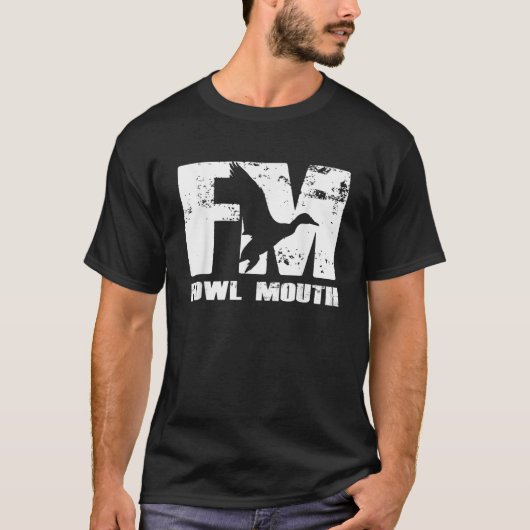 フォウル口アヒル狩りFM TシャツTシャツ Tシャツ (正面)
