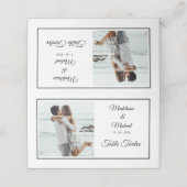 フォエレガントトブ結婚ラックの表番号 プレイスカード (外部開封)