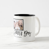 フォカスタムトファーパーソナライズされたザーズデイギフト ツートーンマグカップ (正面右)