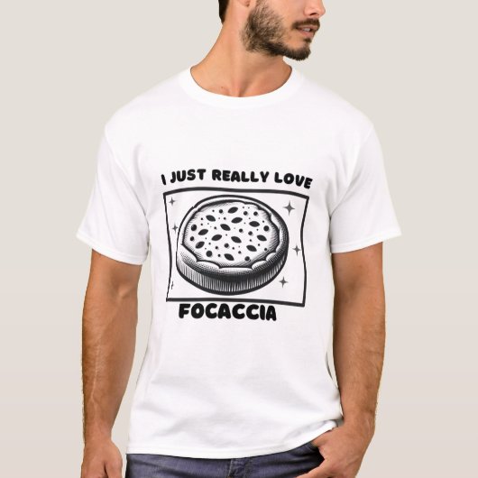 フォカッシアラブデザイン Tシャツ (正面)