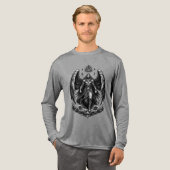 フォカロール解放 黒魔術の権威 トライブレンドTシャツ (正面全体)
