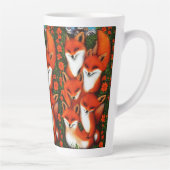 フォキシおもしろい カフェラテマグ (右)