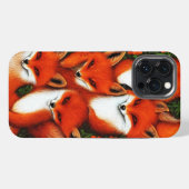 フォキシおもしろい iPhoneケース (裏面横)