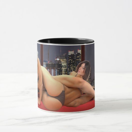 フォキシペントハウスレスリング マグカップ (中央)