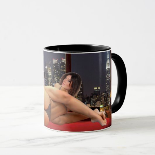 フォキシペントハウスレスリング マグカップ (正面右)