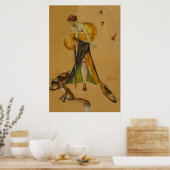 フォキシレディーバイウィルポガニー ポスター (キッチン)