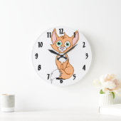 フォキシロキシ ラージ壁時計 (ホーム)