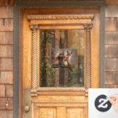 フォキシ三つ子 ウィンドウサイン (ホームデコレーション)