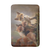 フォキシ三つ子 バスマット (正面縦)