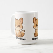 フォキシ&ファブルースマググ コーヒーマグカップ (正面左)