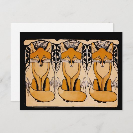 フォキシ ポストカード (正面/裏面)