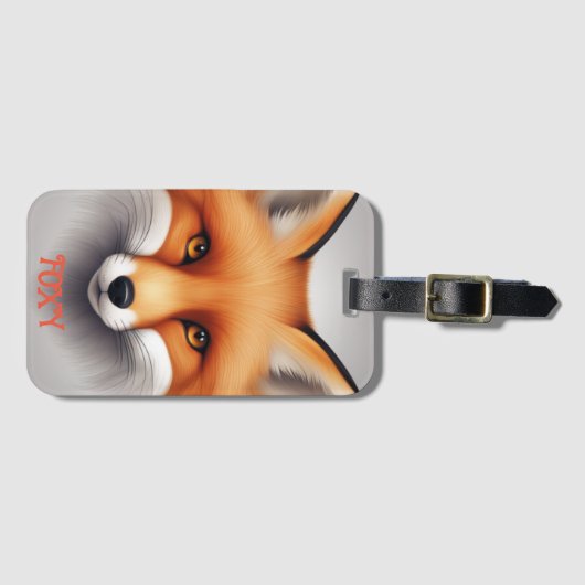 フォキシ ラゲッジタグ (正面横)