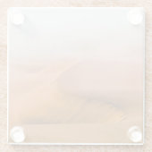 フォギーのナミブ砂漠 ガラスコースター (裏面)