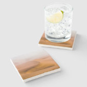 フォギーのナミブ砂漠 ストーンコースター (横)