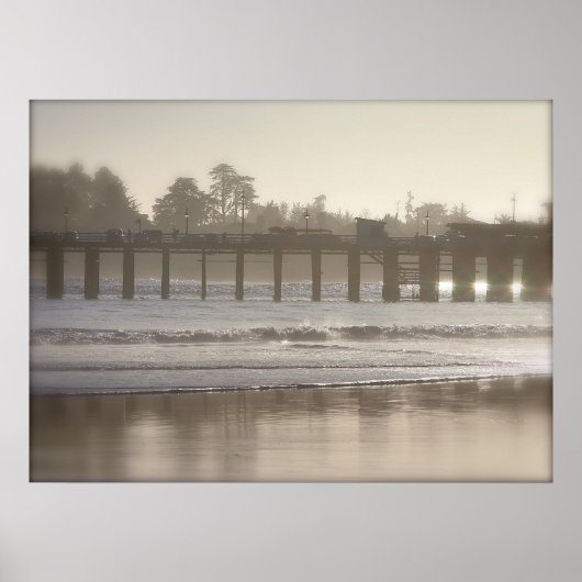 フォギーサンタクルーズ埠頭 ポスター (正面)