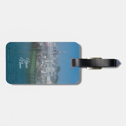 フォギーバイク波止場 ラゲッジタグ (裏面横)