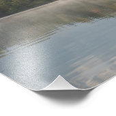 フォギーブリードレイクサンライズプリント フォトプリント            (角)