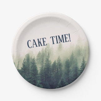 フォギーマウンテンプレート ペーパープレート