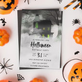 フォギーマンションハロウィーン誕生日パーティーの招待 招待状
