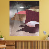 フォギーライトハウス キャンバスプリント (インサイチュ (リビング))