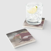 フォギーライトハウス ストーンコースター (横)