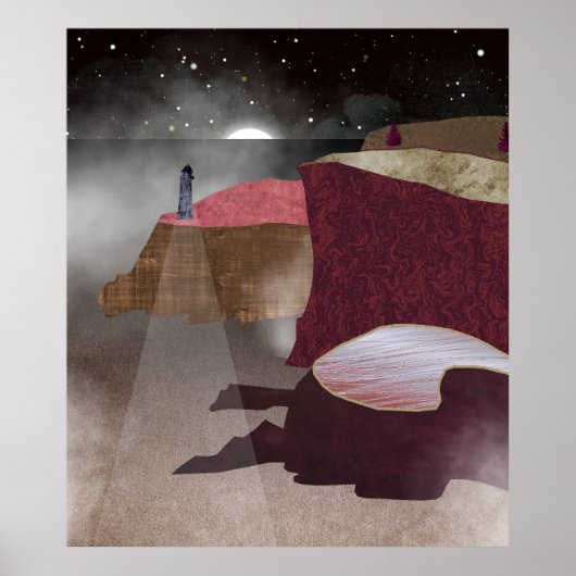 フォギーライトハウス ポスター (正面)