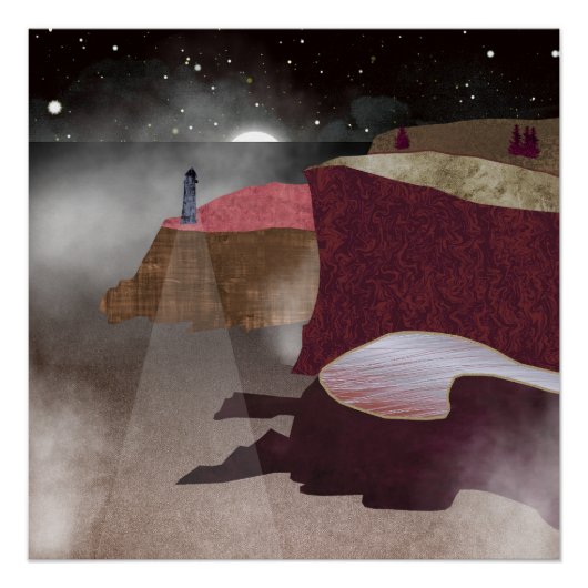 フォギーライトハウス ポスター (正面)