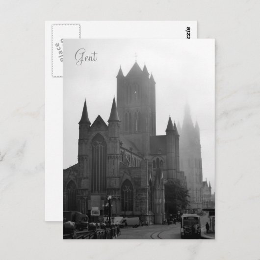 フォギー・ゲントからの挨拶 ポストカード (正面/裏面)